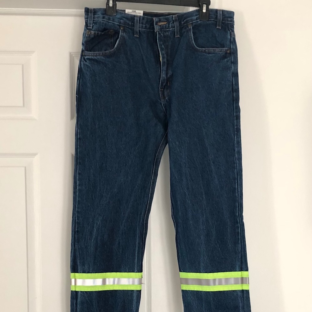 NEW Men’s Big Bill Workwear Regular Fit 5-Pocket Denim Jeans 36 x 36